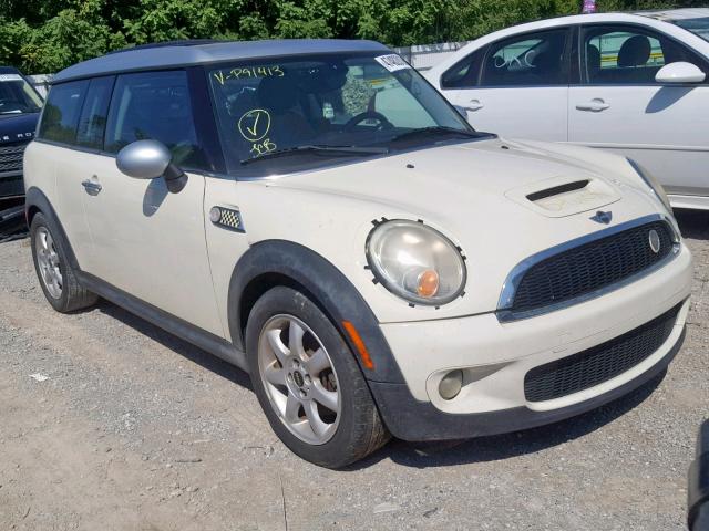 WMWMM33509TP91413 - 2009 MINI COOPER S C WHITE photo 1