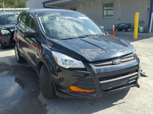 1FMCU0F71GUB90136 - 2016 FORD ESCAPE S BLACK photo 1