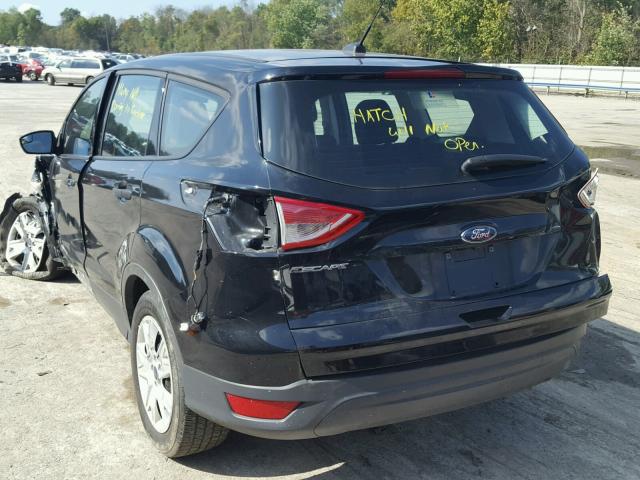 1FMCU0F71GUB90136 - 2016 FORD ESCAPE S BLACK photo 3