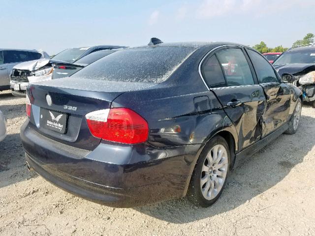 WBAVB33506PS11026 - 2006 BMW 330 I BLUE photo 4