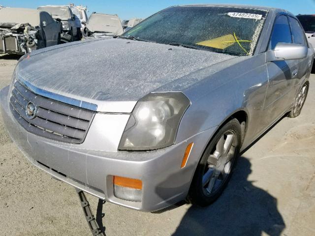 1G6DP567750174527 - 2005 CADILLAC CTS HI FEA SILVER photo 2