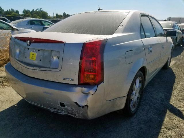 1G6DP567750174527 - 2005 CADILLAC CTS HI FEA SILVER photo 4