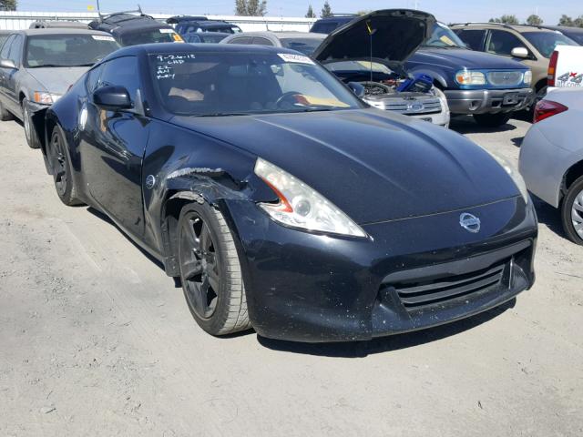 JN1AZ4EH4AM503222 - 2010 NISSAN 370Z BLACK photo 1