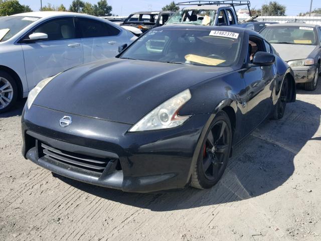 JN1AZ4EH4AM503222 - 2010 NISSAN 370Z BLACK photo 2