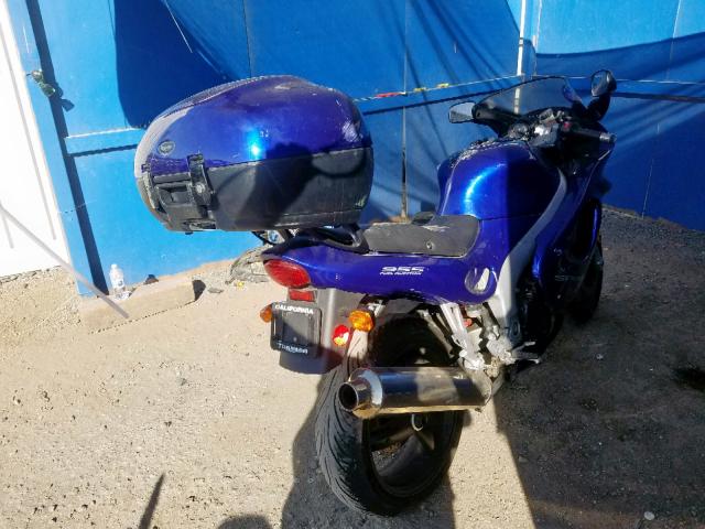 SMT600FM2YJ092708 - 2000 TRIUMPH MOTORCYCLE SPRINT ST BLUE photo 4