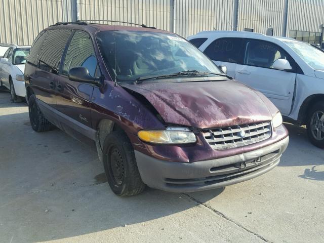 2P4GP45G3WR711628 - 1998 PLYMOUTH VOYAGER SE BURGUNDY photo 1