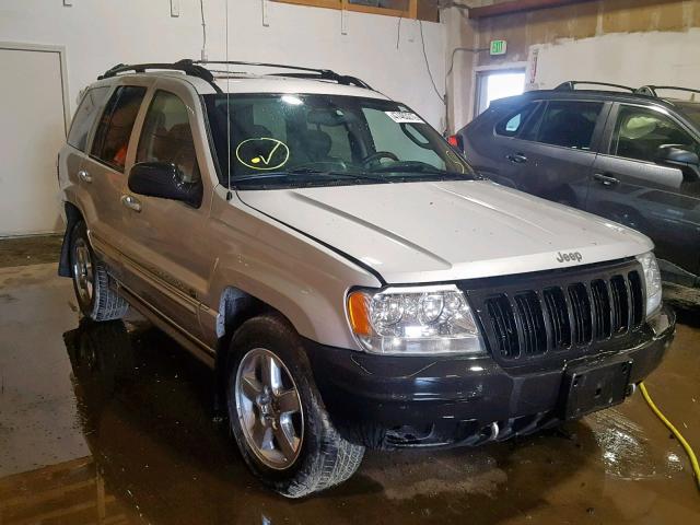 1J8GW68J54C256452 - 2004 JEEP GRAND CHER GRAY photo 1