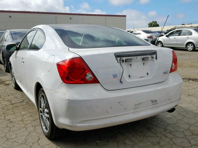 JTKDE167060141049 - 2006 TOYOTA SCION TC თეთრი ფოტო 3