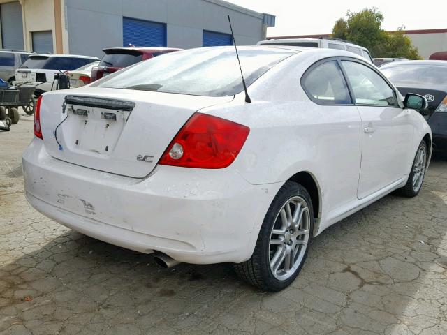 JTKDE167060141049 - 2006 TOYOTA SCION TC თეთრი ფოტო 4