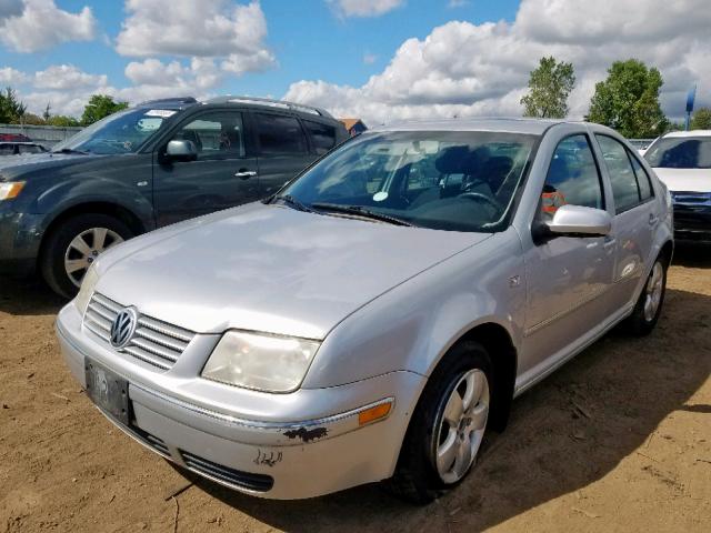 3VWSK69M25M066403 - 2005 VOLKSWAGEN JETTA GLS SILVER photo 2