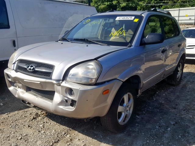 KM8JM12B96U316748 - 2006 HYUNDAI TUCSON GL GOLD photo 2