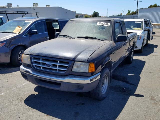 1FTYR14E71PA16824 - 2001 FORD RANGER SUP BLUE photo 2