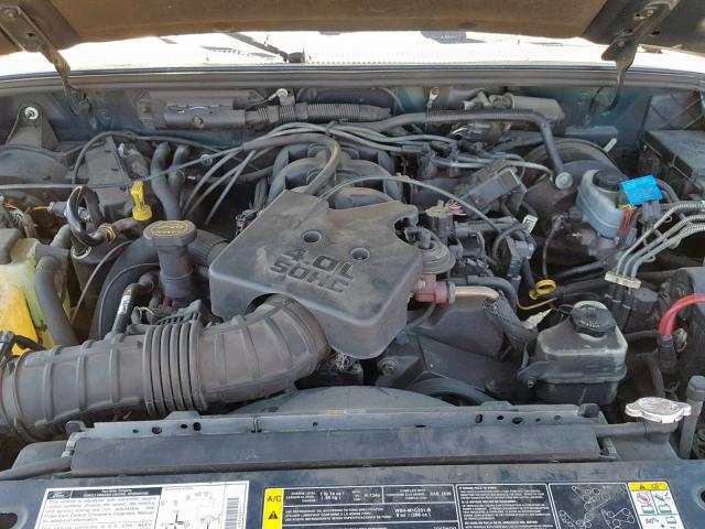 1FTYR14E71PA16824 - 2001 FORD RANGER SUP BLUE photo 7