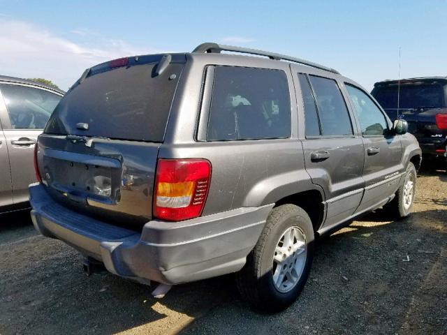 1J4GX48S03C523748 - 2003 JEEP GRAND CHER GRAY photo 4