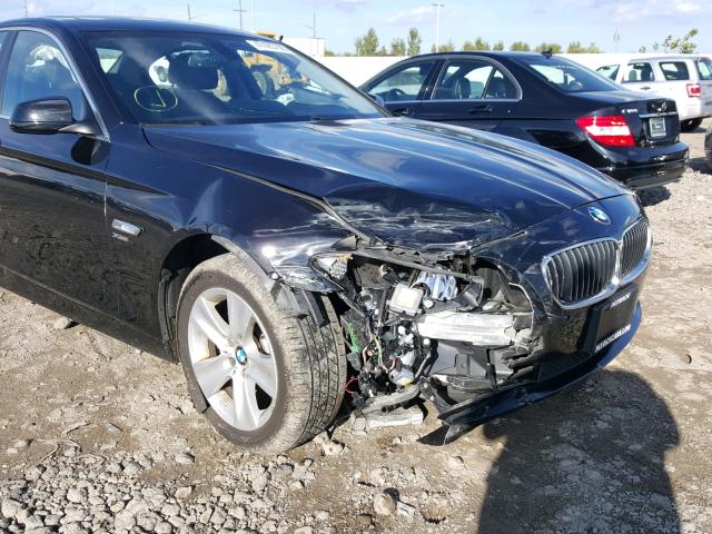 WBAXH5C59CDW05995 - 2012 BMW 528 XI BLACK photo 9