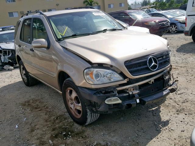 4JGAB57E83A406437 - 2003 MERCEDES-BENZ ML 350 GOLD photo 1