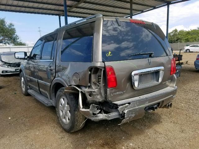 5LMFU27R53LJ00928 - 2003 LINCOLN NAVIGATOR ნაცრისფერი ფოტო 3