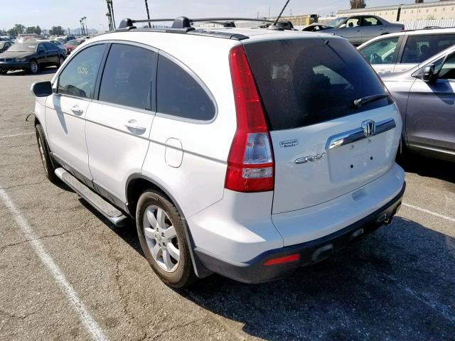 JHLRE387X8C013699 - 2008 HONDA CR-V EXL WHITE photo 3