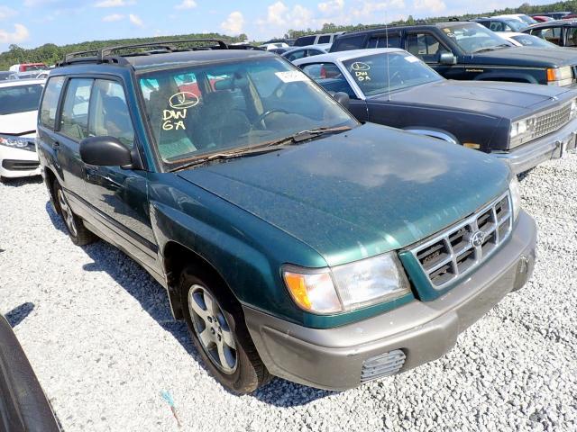 JF1SF6559XH737830 - 1999 SUBARU FORESTER S GREEN photo 1