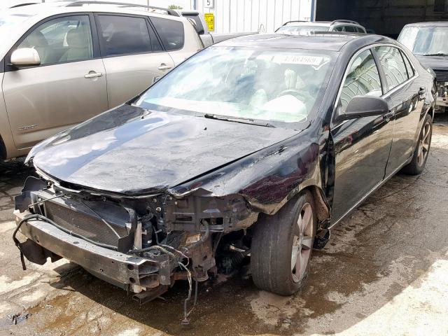 1G1ZF57589F115811 - 2009 CHEVROLET MALIBU HYB 黑色 照片 2