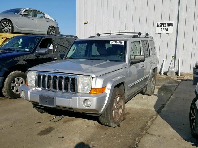 1J8HG58256C285490 - 2006 JEEP COMMANDER 银色 照片 2
