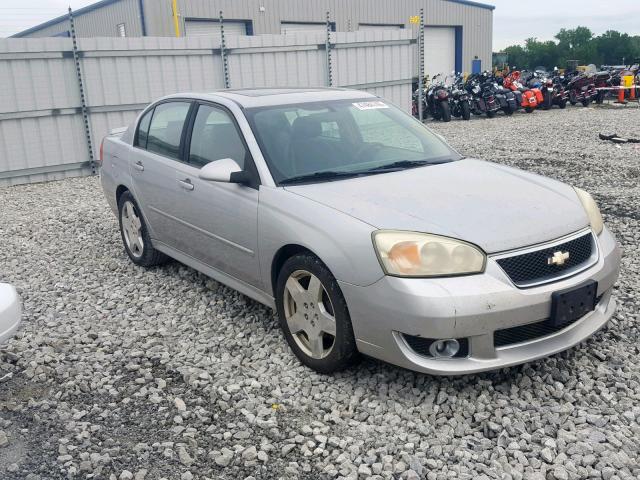 1G1ZW53186F176476 - 2006 CHEVROLET MALIBU SS Gümüş foto 1