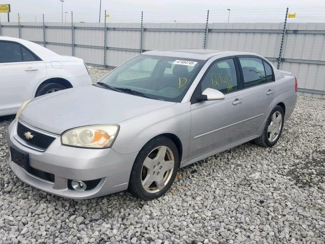 1G1ZW53186F176476 - 2006 CHEVROLET MALIBU SS Gümüş foto 2