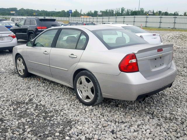 1G1ZW53186F176476 - 2006 CHEVROLET MALIBU SS Gümüş foto 3