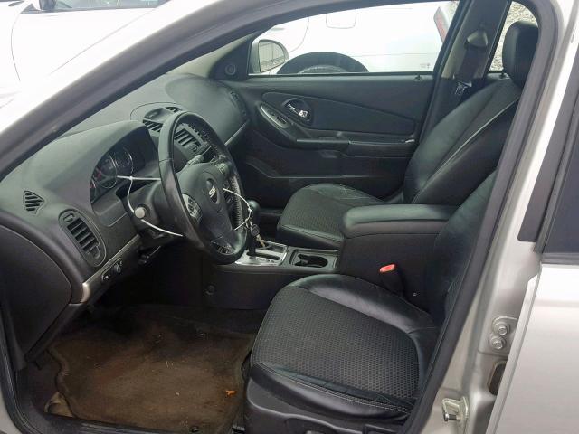 1G1ZW53186F176476 - 2006 CHEVROLET MALIBU SS Gümüş foto 9