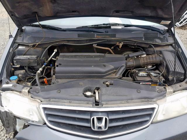 5FNRL18064B001900 - 2004 HONDA ODYSSEY EX GRAY photo 7