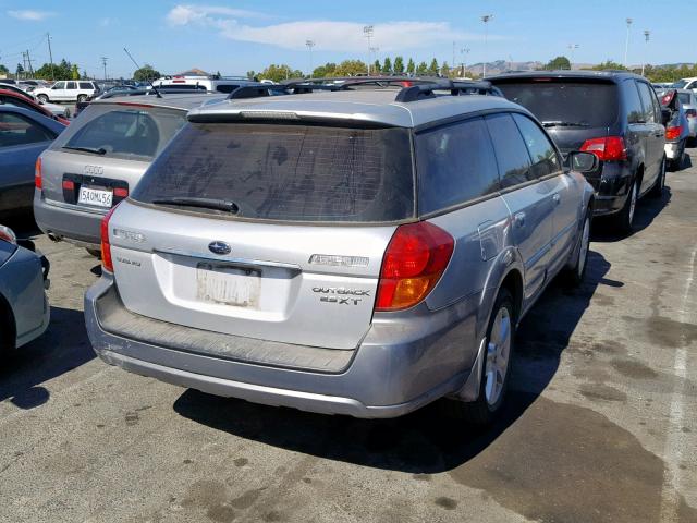 4S4BP63CX76311337 - 2007 SUBARU LEGACY OUT SILVER photo 4