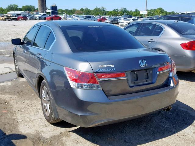 1HGCP2F48CA143468 - 2012 HONDA ACCORD LXP GRAY photo 3