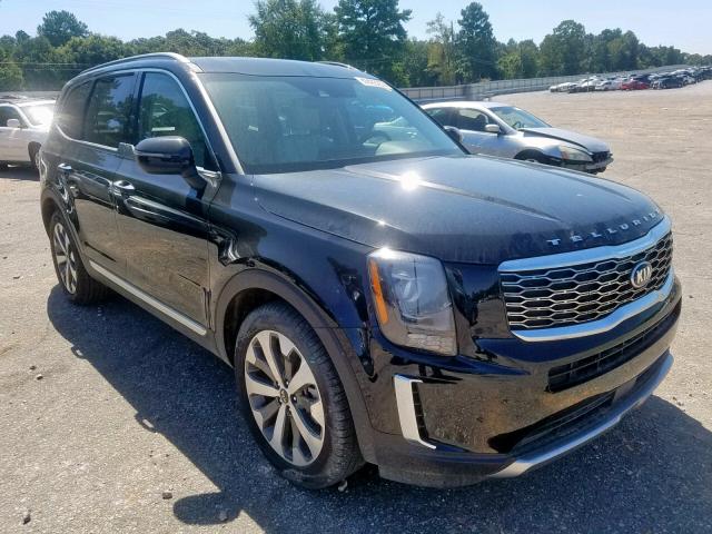 5XYP64HC9LG004615 - 2020 KIA TELLURIDE BLACK photo 1