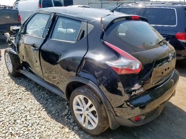 JN8AF5MR6HT700984 - 2017 NISSAN JUKE S BLACK photo 3