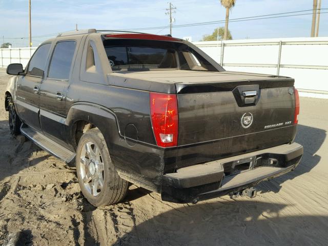 3GYEK62N54G156171 - 2004 CADILLAC ESCALADE E BLACK photo 3