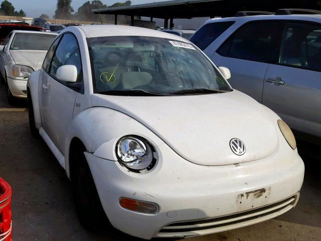 3VWBC21C7XM452181 - 1999 VOLKSWAGEN NEW BEETLE თეთრი ფოტო 1