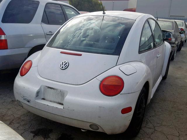3VWBC21C7XM452181 - 1999 VOLKSWAGEN NEW BEETLE თეთრი ფოტო 4