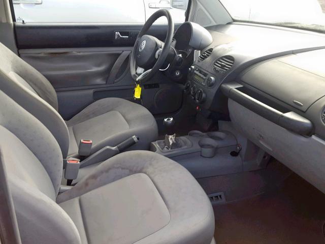 3VWBC21C7XM452181 - 1999 VOLKSWAGEN NEW BEETLE თეთრი ფოტო 5