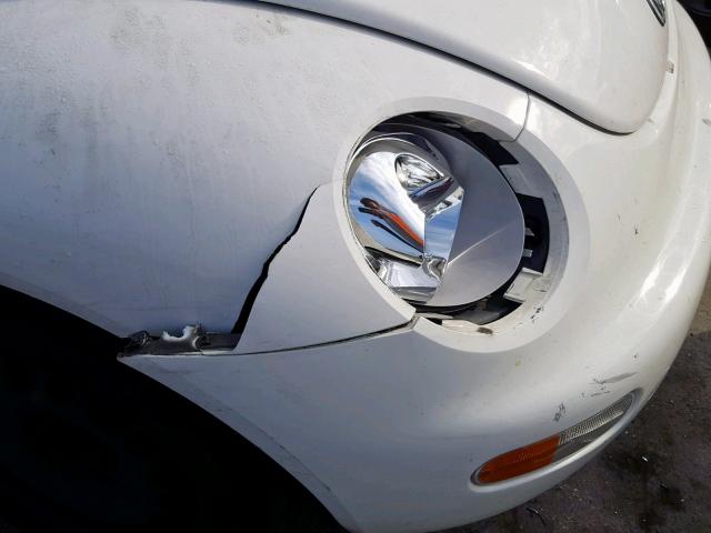 3VWBC21C7XM452181 - 1999 VOLKSWAGEN NEW BEETLE თეთრი ფოტო 9