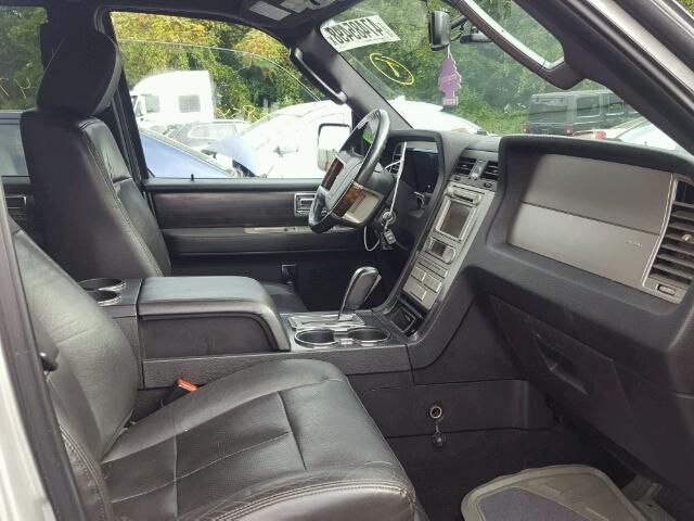 5LMFL28547LJ12539 - 2007 LINCOLN NAVIGATOR Күміс фото 5