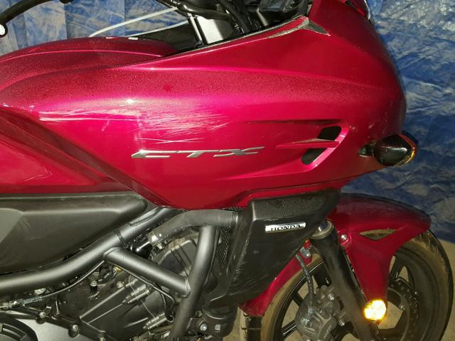 JH2RC6908EK000125 - 2014 HONDA CTX700 MAROON photo 9