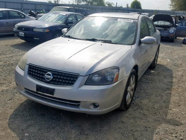 1N4BL11D56C223235 - 2006 NISSAN ALTIMA SE SILVER photo 2