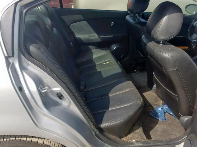 1N4BL11D56C223235 - 2006 NISSAN ALTIMA SE SILVER photo 6