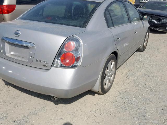 1N4BL11D56C223235 - 2006 NISSAN ALTIMA SE SILVER photo 9