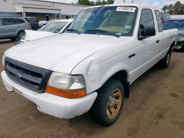 1FTYR14CXYTA89721 - 2000 FORD RANGER SUP WHITE photo 2