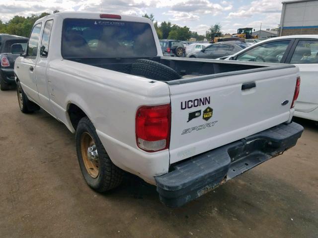 1FTYR14CXYTA89721 - 2000 FORD RANGER SUP WHITE photo 3