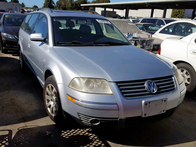 WVWVD63BX2E250555 - 2002 VOLKSWAGEN PASSAT GLS SILVER photo 1