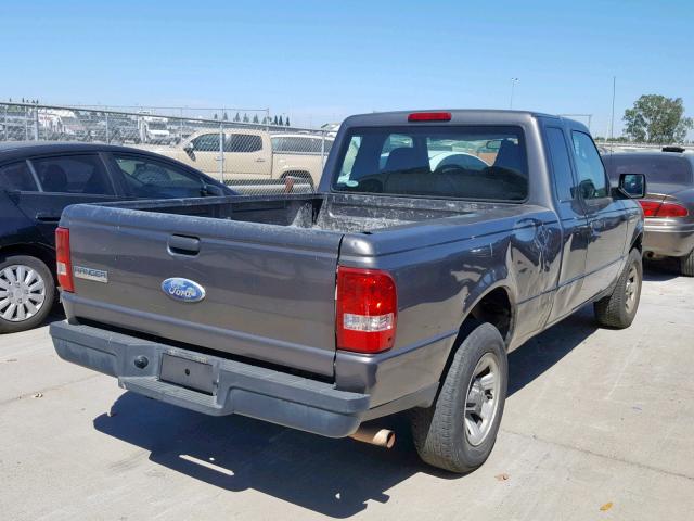 1FTYR14D56PA56687 - 2006 FORD RANGER SUP GRAY photo 4