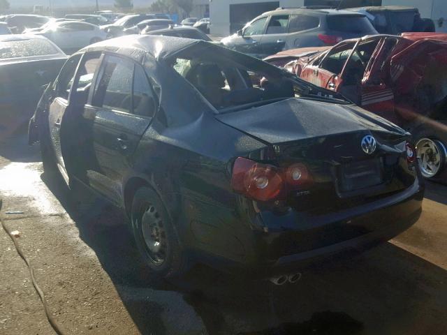 3VWJM71K29M020789 - 2009 VOLKSWAGEN JETTA S BLACK photo 3