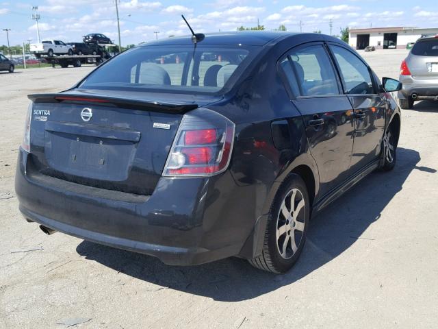 3N1AB6AP4BL721539 - 2011 NISSAN SENTRA 2.0 BLACK photo 4